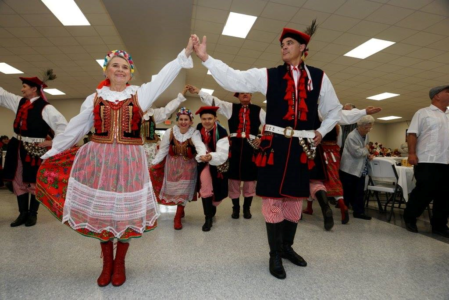 Dance Group Wawel performed