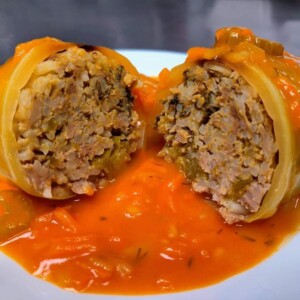 Stuffed cabbage from Pierogi Queen in League City